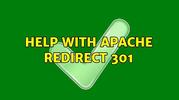 Help with Apache Redirect 301