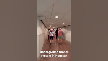 Thumbnail of Houston has the largest underground tunnel system it’s so expensive it’s like an underground city.