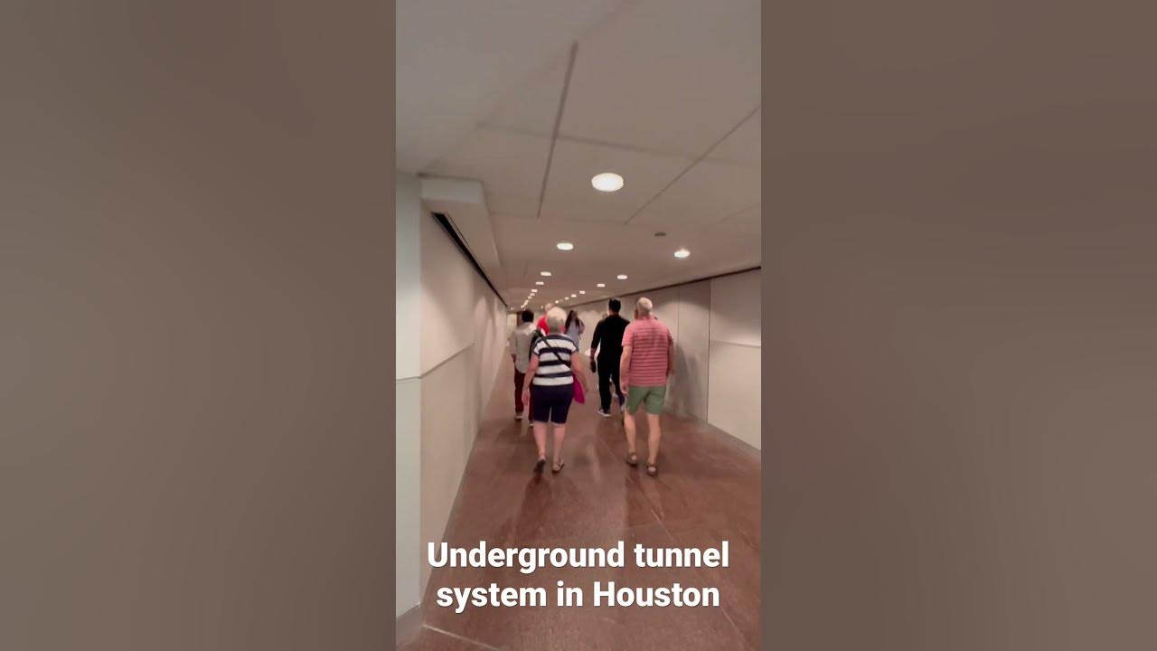 Houston has the largest underground tunnel system it’s so expensive it’s like an underground city.