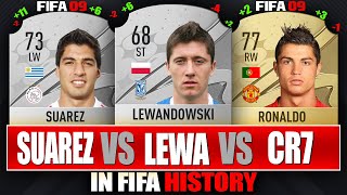 Suarez Vs Lewandowski Vs Ronaldo In Fifa History