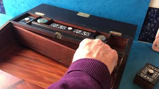 Antique William IV Writing Box & Slope