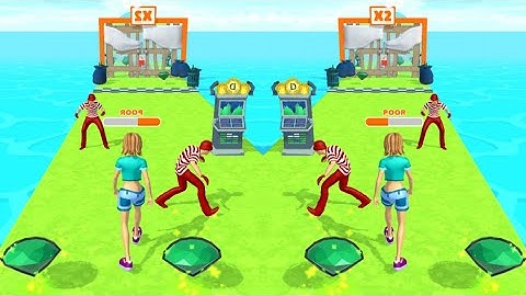 Run Rich 3d New Gameplay - IOS Android Gameplay - Levels (13-14).