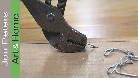 How to Remove Finish Nails from Wood Trim, Quick Tip