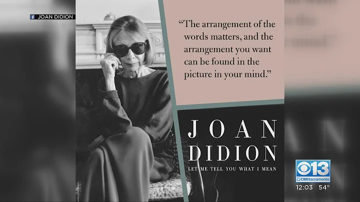 Sacramento Native Joan Didion, Peerless Prose Styl...