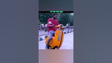 #Indian_Art 💯, One wheel scooter 💪 🛴 #shorts #short #facts #know