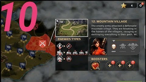 WWII Defence: RTS Army TD Game - Gameplay Walkthrough Part 10 - Level 12 ( Easy ) 