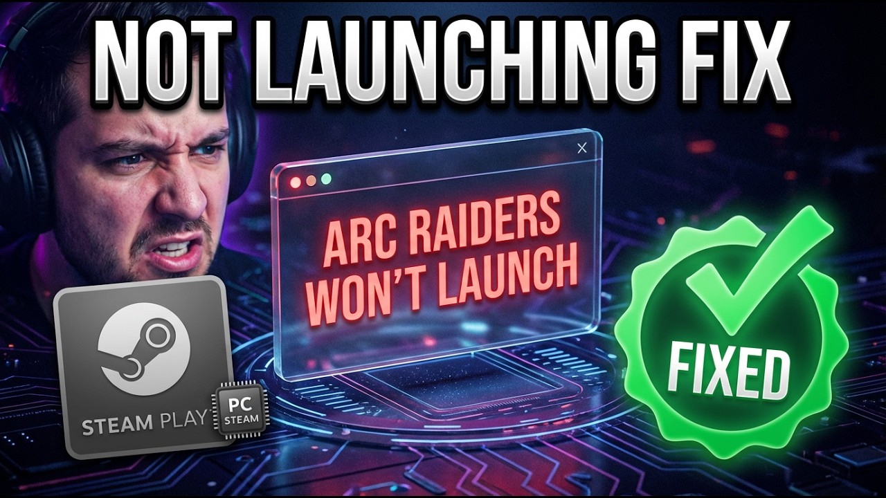 How to Fix ARC Raiders Not Launching on Steam (PC Tutorial) - YouTube