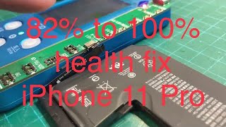 iPhone 11 Pro Battery replacement 100% battery health in depth detail how to not get warning message
