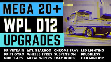 Buyers Guide: WPL D12 Upgrades - MASSIVE 20+ Item Review!