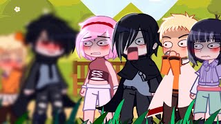 Team 7 meet soft Naruto au🤯// GACHA Club//Naruto//+ Hinata//no ships in the video shippers😎👍✨ screenshot 5