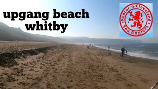 fishing upgang beach whitby