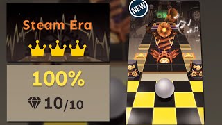 Rolling Sky Level 51 Steam Era 100% Clear - All Crowns & Gems