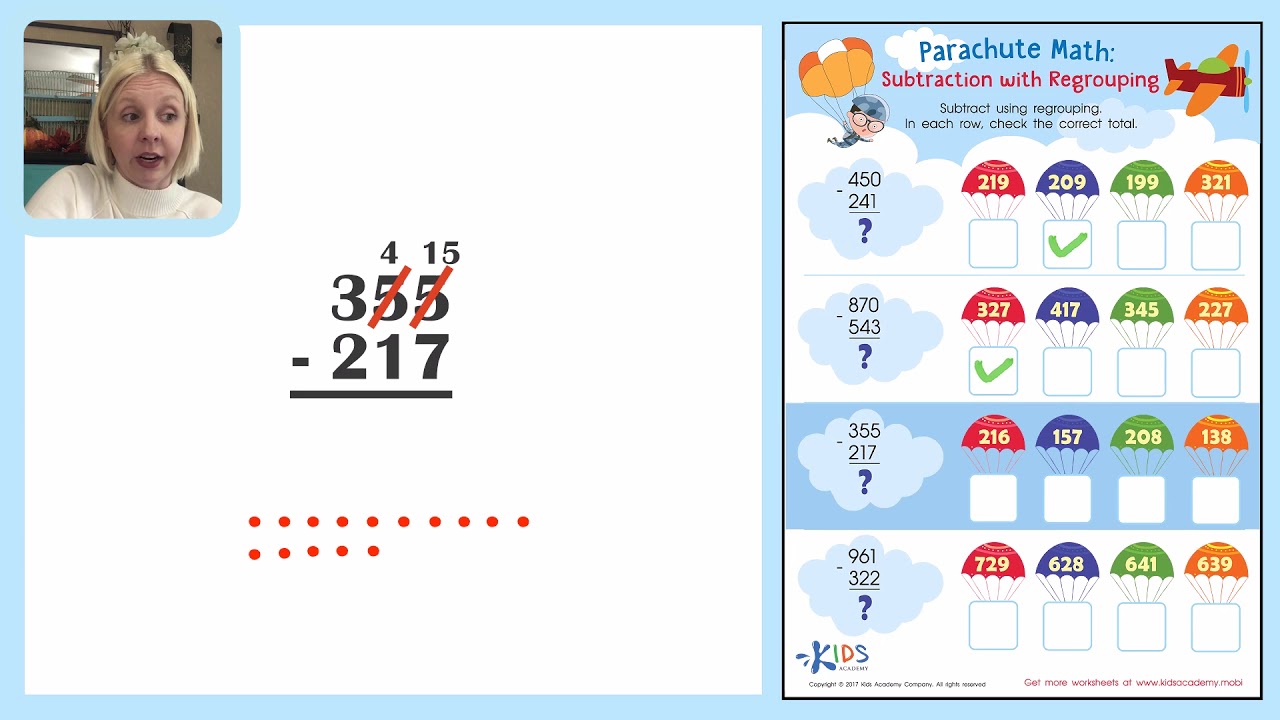 Subtract (With borrowing)