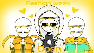 Fashion week meme | ft. Dream sans [Fake collab] read desc.
