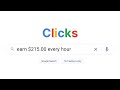 Get Paid $215 Per Hour From Google By Clicking (Make Money Online 2022)
