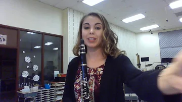 F Concert Scale Clarinet