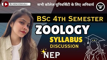 BSc 4th Semester Zoology syllabus 2024-25 🔥💯 sciencewaali