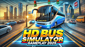 Bus Simulator Games -2025 Real city Bus Drive Bus Game Android Gameplay 