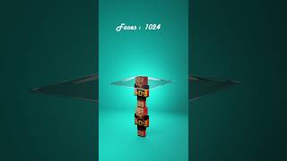 Minecraft ray tracing cloth simulation 💥 Satisfying 😌#minecraft #blender #3danimation #simulation