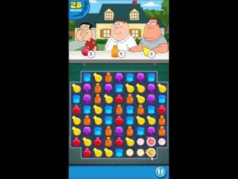 Family Guy Another Freakin Mobile Game Level 1 - NO BOOSTERS