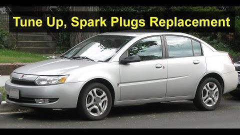 Tune up, spark plug replacement on a Saturn Ion with the 2.2L 4 cylinder engine. - VOTD