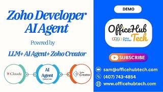 Zoho Developer AI Agent Demo | Powered by LLM + AI Agent (Python) + Zoho Creator | FREE &amp; OpenSource