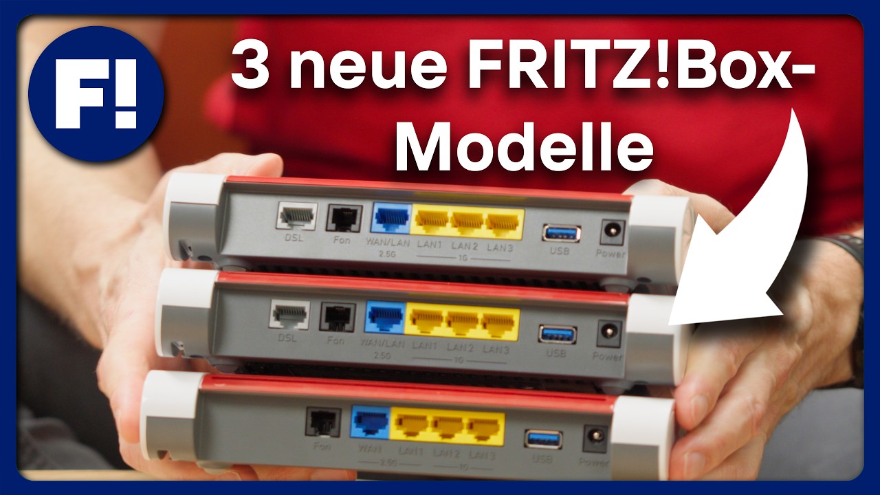 Gleich 3 neue FRITZ!Box-Modelle! FRITZ!Box 4630,  FRITZ!Box 7632 & FRITZ!Box 7630 | FRITZ! Talk