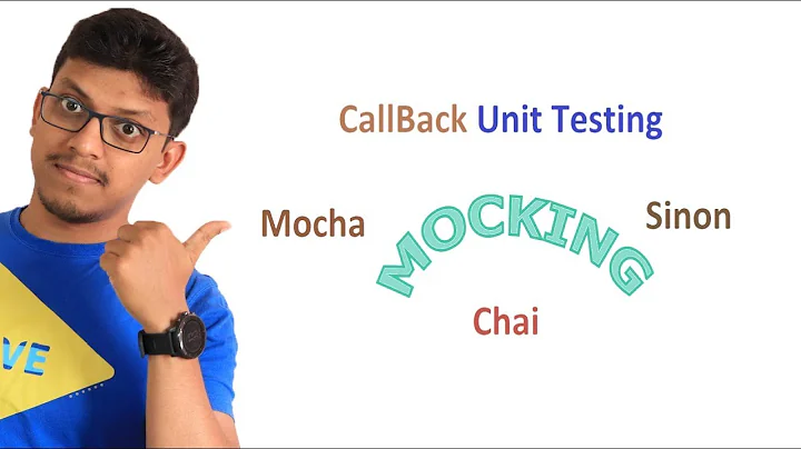 Callback [mock]- UNIT testing using mocha, chai & sinon