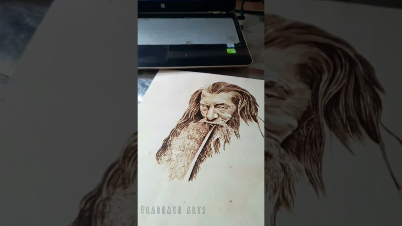 Gandalf Wood Burn