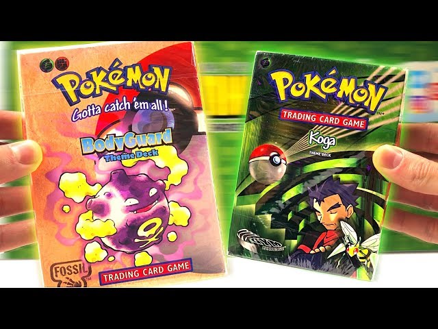 Opening VINTAGE Pokemon Cards From 19 YEARS AGO! (nostalgia