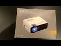 Apeman LC350 LED Mini Projector REVIEW from Amazon HDMI 1080P Works with Roku stick