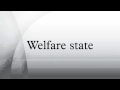 Welfare state