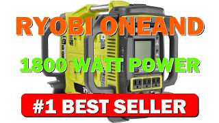 RYOBI ONEAND 1800 WATT Power Station Battery Inverter Push Button Battery GENERATOR 8 P - B0D7VGH2YT