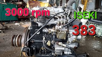 Động Cơ 3 Máy ISEKI E383 Tua 3000 Chạy Võ Chạy Thúng Tại Nông Ngư Cơ Nguyễn Văn Châu