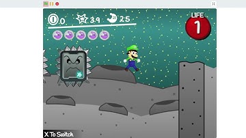 Super Mario On Scratch 5 No Jump 100% Part 3