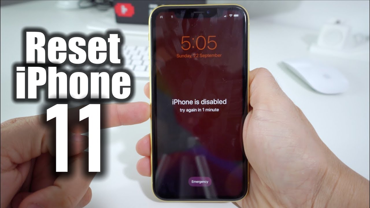 How To Reset & Restore your Apple iPhone 29 - Factory Reset