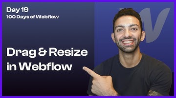Day 19/100 - Creating Draggable & Resizable UI in Webflow with jQuery - 100 Days of Webflow