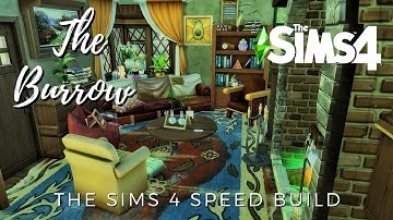 The Burrow | The Sims 4 | Speed Build | No CC | Harry Potter ⚡| 2nd Part
