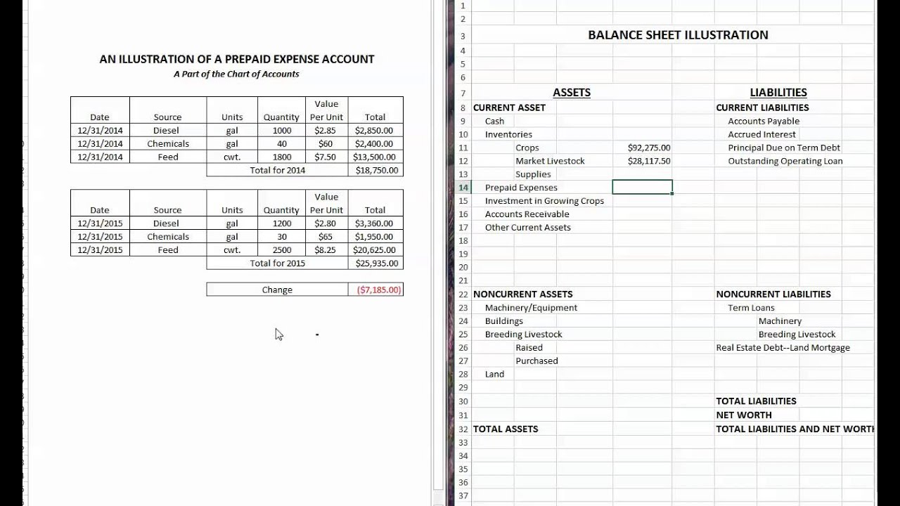 prepaid expenses and balance sheet youtube what is deferred revenue on a income tax form 26as online