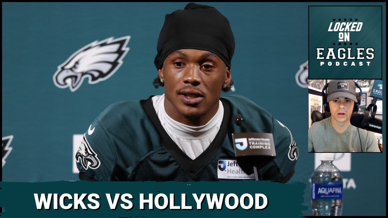 COMPETITION: Dontayvion Wicks HOLDING OFF Hollywood Brown for the Philadelphia Eagles WR3 job?