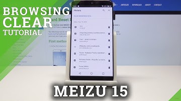 How to Clear Browser Data in MEIZU 15 - Erase Browser Settings