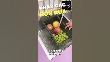 Khay nhựa gác bồn rửa chén đa năng #shorts #giadungthongminh #sha