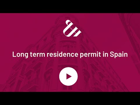 Long term residence permit in Spain