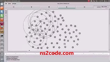 Large Sensor Networks using NS2 Simulator Projects | NS2 Code