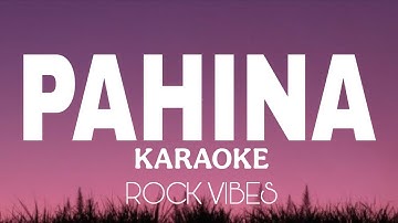 PAHINA - KARAOKE | Hype Raker Cover | Rock Version " pillow Hype