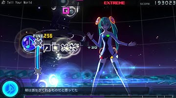 Hatsune Miku Project Diva F - Tell Your World - Extreme Perfect