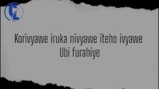 D-ONE - SITAKI (OFFICIAL LYRICS VIDEO) 4K Burundian music