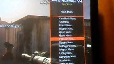 mw2 mod menu reborn v4