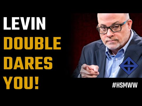 Mark Levin dares you to puill his finger