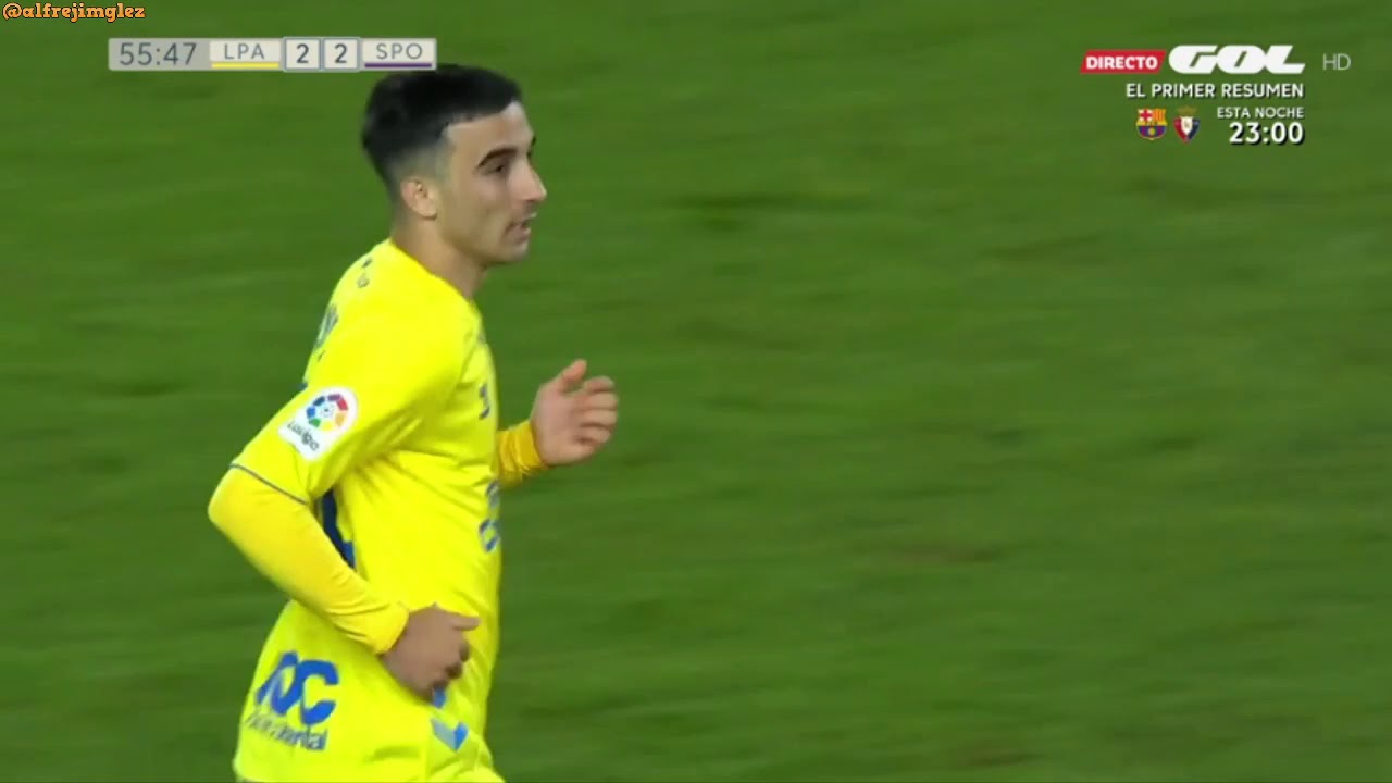 2º Golazo de Rober Gonzalez en el UD Las Palmas 3 Sporting 2 | GOL |  @LaLiga SmartBank  2020